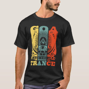 ゴアサイケデリックトランスOMサイトレンスレイバー1 Tシャツ