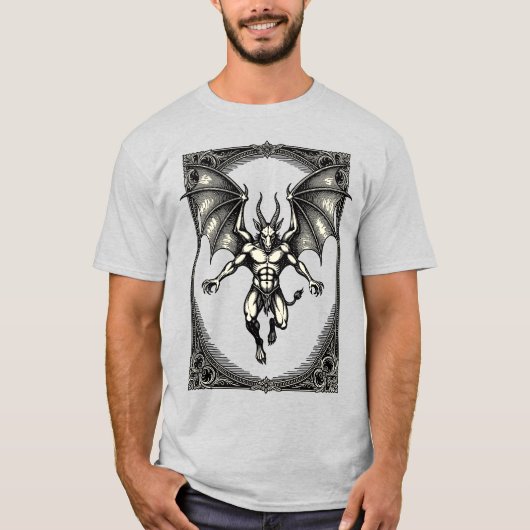 ゴアプ・ゴシック・ゲエティック・ガーディアン・イン・モーション Tシャツ (正面)