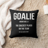 ゴアリーギアゴールキーパー定義おもしろいサッカーホック クッション (ブランケット)