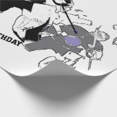 ゴアリーズロック！ – アイスホッケー選手 ラッピングペーパー (角)