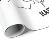 ゴアリーズロック！ – アイスホッケー選手 ラッピングペーパー (ロールコーナー)