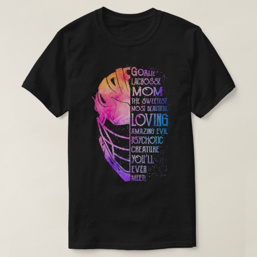 ゴアリーラクロスママ最も甘い最も美しいロー Tシャツ (デザイン正面)