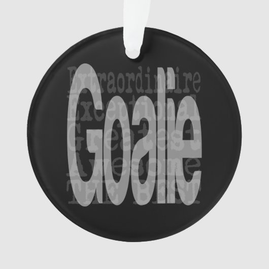 ゴアリー並外れ オーナメント (正面)