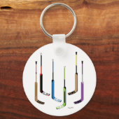 ゴアリー・ホッケースティック キーホルダー (正面)