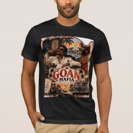 ゴアンマフィア - ゴアの誇り Tシャツ