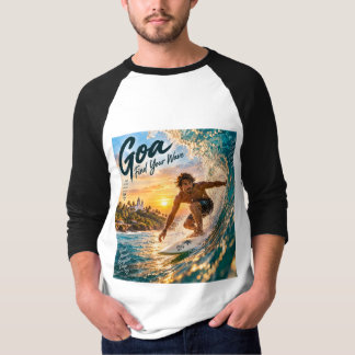 ゴア - あなたの波を見つけよう Tシャツ