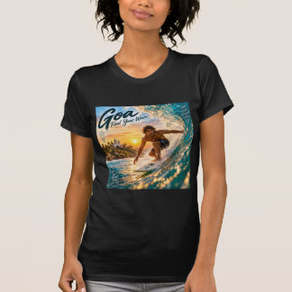 ゴア - あなたの波を見つけよう Tシャツ