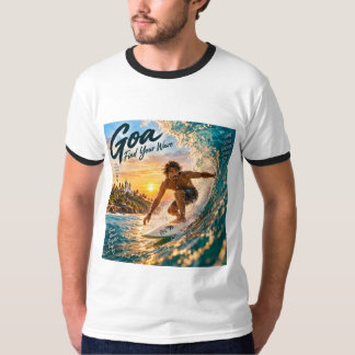 ゴア - あなたの波を見つけよう Tシャツ