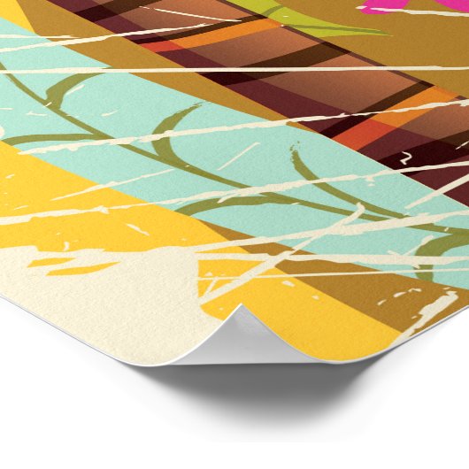 ゴア・インディア・ヴィンテージ旅行ポスター ポスター (角)