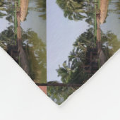 ゴア・インド フリースブランケット (角)