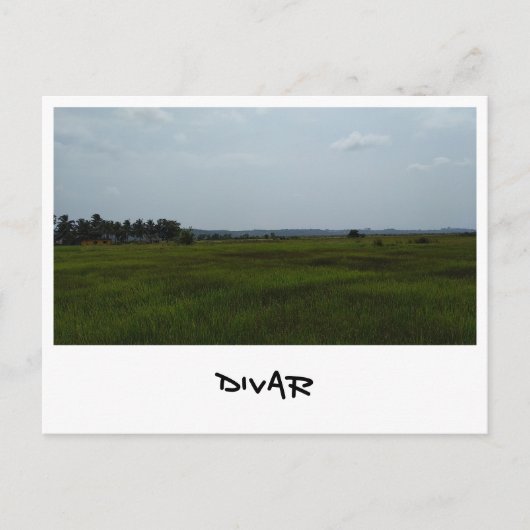 ゴア・ディバール（インド） ポストカード (正面)