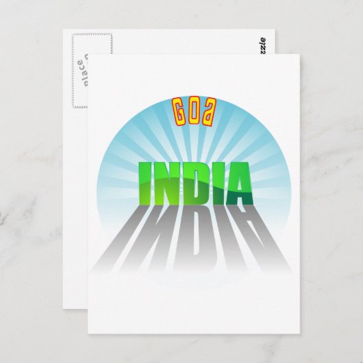 ゴア ポストカード (正面/裏面)