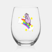 ゴイケニラ ステムなしワイングラス (正面)