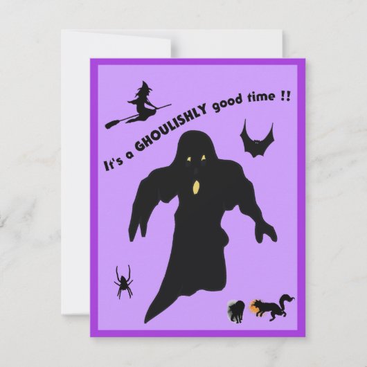 ゴウシグッドタイム –  招待状 (正面)