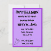 ゴウシグッドタイム –  招待状 (裏面)