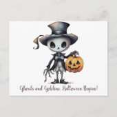 ゴウルとゴブリン、ハロウィーンがハロウィーンを始める シーズンポストカード (正面)