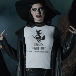 ゴウルの夜の魔女ハロウィーンバチェロレッテ Tシャツ