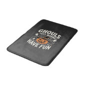 ゴウルズは楽しいハロウィン・パンプキンを欲しがる バスマット (アングル)