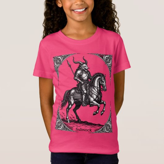 ゴエティアの覇者サブノック Tシャツ (正面)