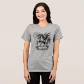 ゴエティア界の影の馬 ガミギン トライブレンドＴシャツ (正面全面)