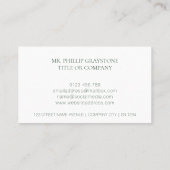 ゴエレガントロモダンゴQRコード 名刺 (裏面)