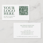 ゴエレガントロモダンゴQRコード 名刺 (正面/裏面)