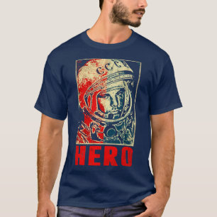 ゴガリンゆりソ連宇宙飛行士8 Tシャツ