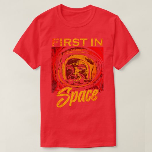 ゴガリンソ宇宙飛行士 Tシャツ (デザイン正面)