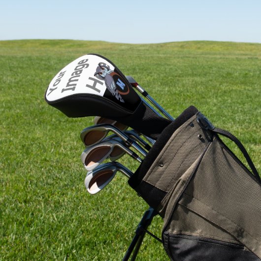 ゴキゴキおじいちゃんフクロウ営巣一文字の卵写真 ゴルフヘッドカバー (インサイチュ)