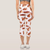 ゴキブリおもしろいムシのゴキブリ カプリレギンス (裏面)