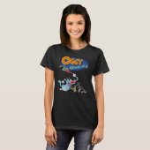 ゴキブリとゴキブリ Tシャツ (正面フル)