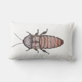 ゴキブリのヒスピング枕 ランバークッション (裏面)