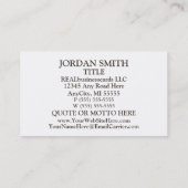 ゴキブリの害虫駆除業者広告 名刺 (裏面)