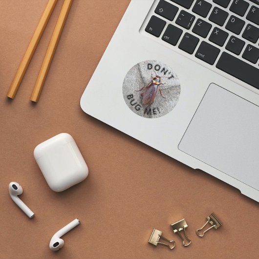 ゴキブリを虫にしないミーム ラウンドシール