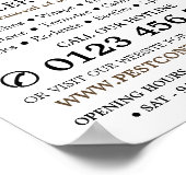 ゴキブリデザイン害虫駆除広告剤 ポスター (角)