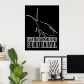 ゴキブリ・ゴキブリ・ローチ – 昆虫学ギーク ポスター (ホームオフィス)