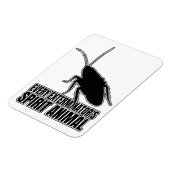 ゴキブリ・ゴキブリ・ローチ – 昆虫学ギーク マグネット (左側)