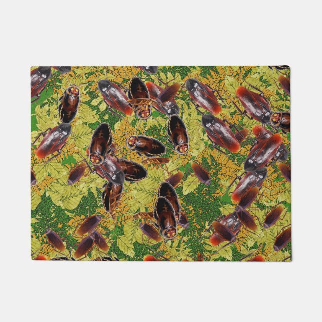 ゴキブリ ドアマット (正面)