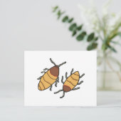 ゴキブリ ポストカード (スタンド正面)