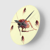 ゴキブリ ラウンド壁時計 (傾斜)