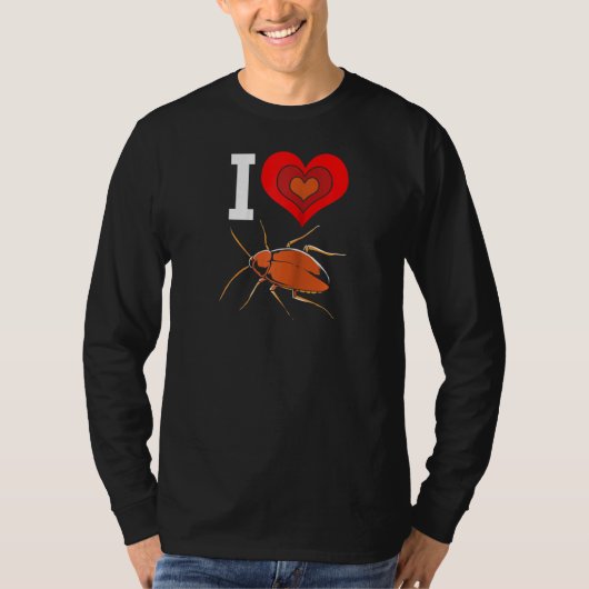 ゴキブリ・ラグラン Tシャツ (正面)