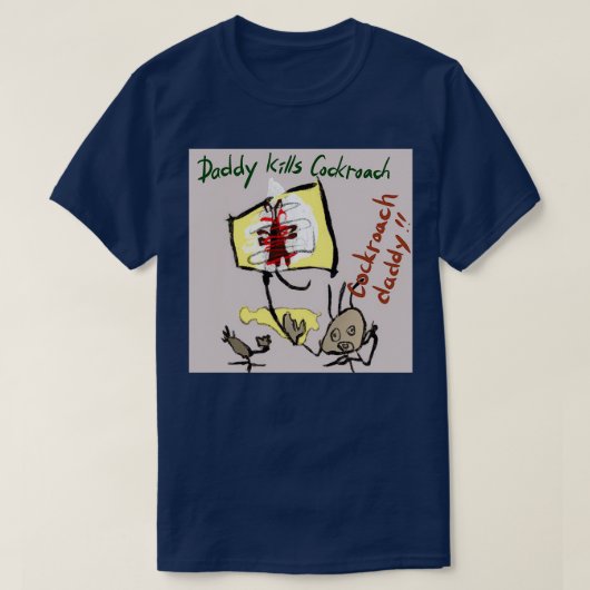 ゴキブリ Tシャツ (デザイン正面)
