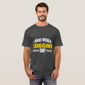 ゴギンズはノベルティヴィンテージジムヨガ Tシャツ (正面フル)