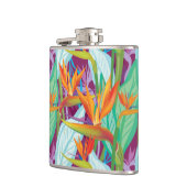 ゴクラクチョウカ属パターン フラスク (左)