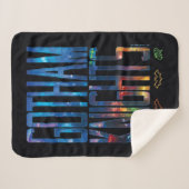 ゴサムナイツシティレタリング シェルパブランケット (正面(横))