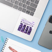 ゴサムナイツヒーローパネル シール (ノートパソコンとiPhone)