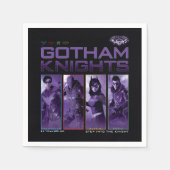 ゴサムナイツヒーローパネル スタンダードカクテルナプキン (正面)