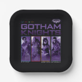 ゴサムナイツヒーローパネル ペーパープレート (正面)