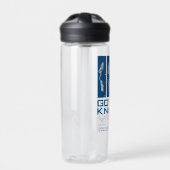 ゴサムナイツ顔パネル ウォーターボトル (正面)