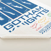 ゴサムナイツ顔パネル シェルパブランケット (3/4)